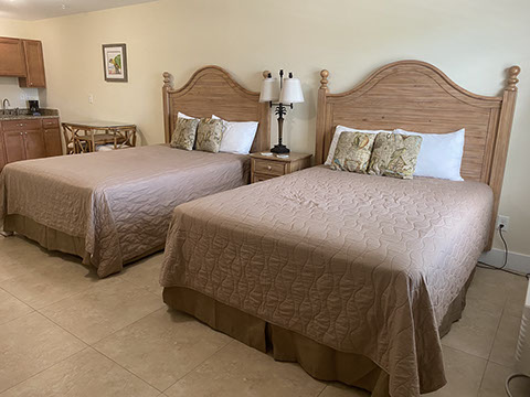 Motel Double Bed Bedroom Photo